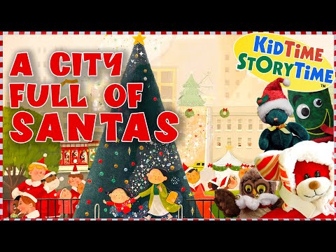 A City FULL of SANTAS | Christmas Read Aloud for Kids 🎅🏻