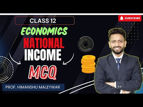 National Income | 20 Most Important MCQ for Class 12th Economics Board Exam 2025 | Macro economics