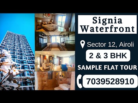 Signia Waterfront by Sunteck Realty at Airoli, Navi Mumbai | Walkthrough