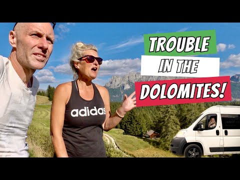 Van Life Goes WRONG in Dolomites! - The Great Dolomite Road