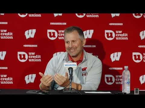 Mike Tressel Media Availability || Wisconsin Football || July 29, 2024