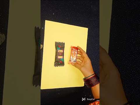 Chocolate gift paking idea 💥#diy #shortvideo #craftideas #trending #shorts #