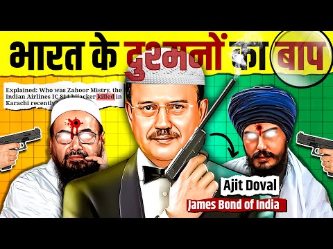 How Ajit Doval Is DESTROYING India’s Enemies 🔥 James Bond of India | Case Study | Live Hindi