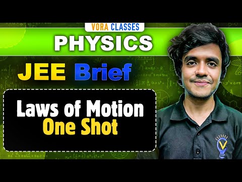 JEE Brief: Laws of Motion | Physics One Shot | JEE Mains and Advanced