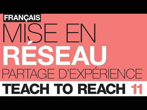 Mise en réseau et partage d’expérience en petits groupes à Teach to Reach 11 (6 décembre 2024)