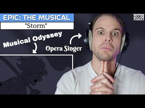 My First Time Hearing the Ocean Saga! Pro Singer Reaction (& Analysis) - EPIC: The Musical | "Storm"