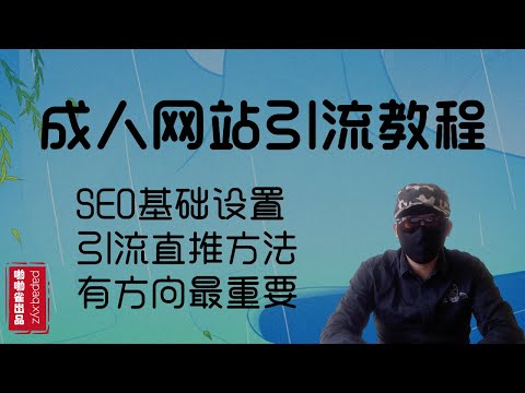 成人色情网站科普：SEO与网站引流。揭秘灰产网站都是如何引流，揭秘色情网站如何提交网站给搜索引擎收录排名。