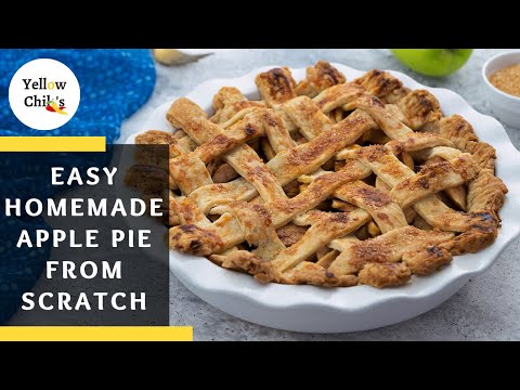 Easy Homemade Apple Pie Recipe | Perfect for Thanksgiving, Christmas, and Holidays!