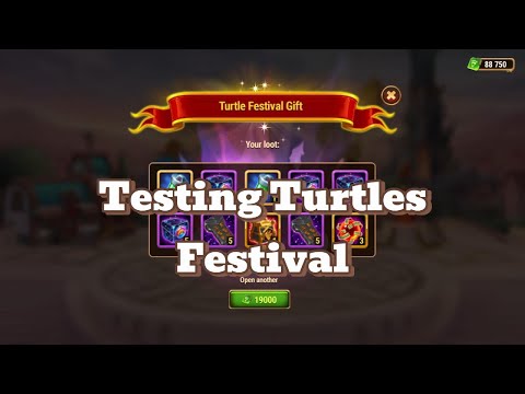 Testing Turtle Festival Mutagenic Cube Hero Wars Dominion Era