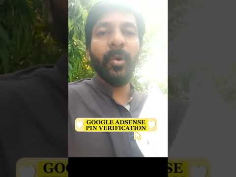 how to verify Google AdSense Pin #googleadsense #short #youtubeshorts