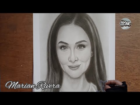 Drawing Marian Rivera | jesar art