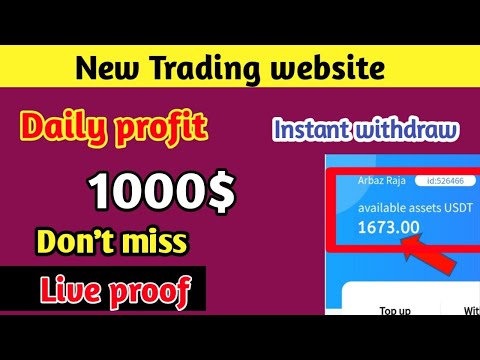 🔴New Trading website | instant Withdraw | online earning in Pakistan India 2022 | Make money online