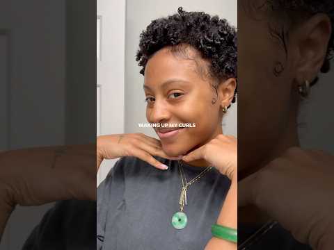 Pt 2 of my wash & style🥰#natualhair #shortnaturalhair #twa