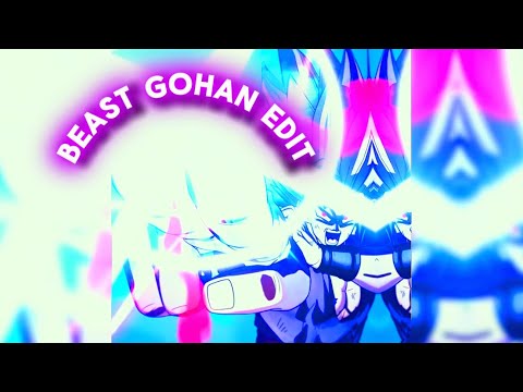 Beast Gohan | 4K Edit | Return to Editing | #editor #dontgiveup #dontstop #strong #dragonball #beast