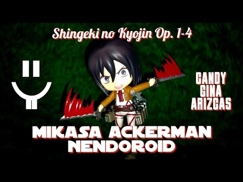 Mikasa Ackerman Nendoroid - Attack on Titan All Openings Violin (Shingeki no Kyojin Op 1-4) (GAC)