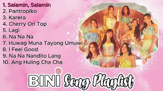 BINI Songs Playlist • Top 10 Most Played Songs at Spotify 🌸