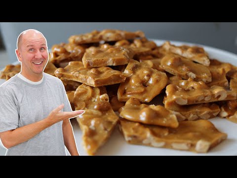 How To Make Peanut Brittle in the Microwave | Microwave Peanut Brittle Recipe