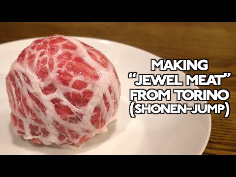 Making “Jewel meat” from Toriko(Shonen-jump)!!!