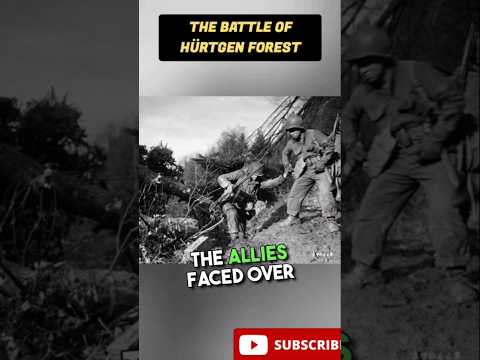 The Battle of Hürtgen Forest. #ww2history #battle #ww2 #nazigerman #information #history #facts