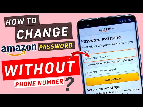 how to change amazon password without phone number | amazon ka password kaise change karen 2022