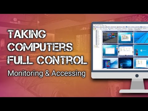 Taking Full Control of All Computers In Your Network From Your PC