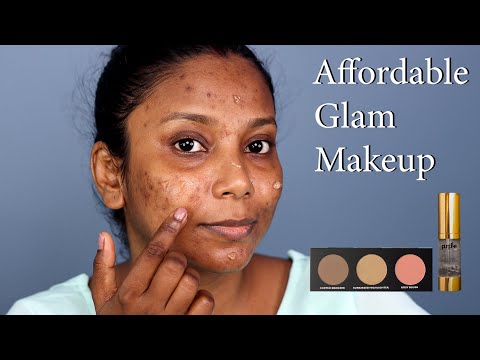 Self Glam Makeup Tutorial Step By Step/Simple Makeup For Beginners/ Easy Makeup/Self Makeup