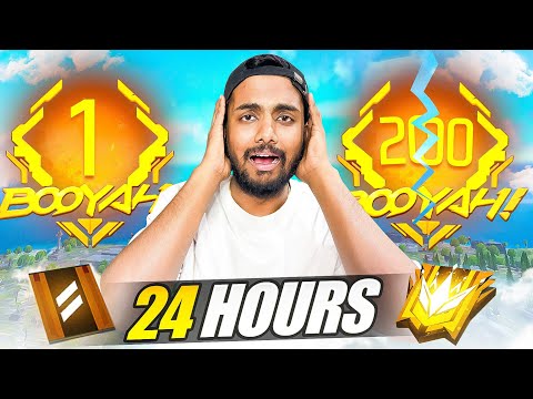 1 to 100 Winning Streak Challenge In 24 Hours Gone Wrong 😱 - Garena Free Fire Max