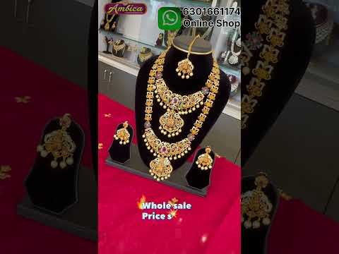 #1gramgold #ambicafashionjewellery #codavailable 🛍️DM for Orders☎️6301661174