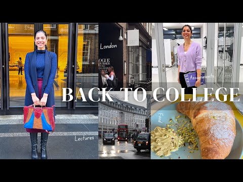 First Few months at Fashion School | London Series Ep.4