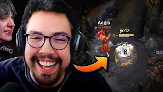 ATERRORIZANDO UM PRO PLAYER COM MEU BLITZCRANK 😱 | LEAGUE OF LEGENDS