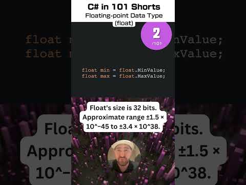 Floating-point Data Type (float) - C# for .NET in 101 Shorts - 2 /101