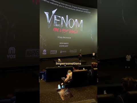 Venom: The Last Dance Screening at VOX Cinemas! #shorts