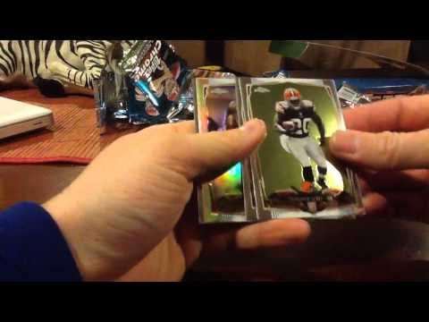 2014 Topps Chrome Football Box Break