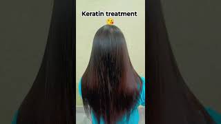 professional keratin treatment for dry demage frizzy hair with amazing straight look 😍🤩