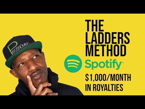 Earning $1K/Month In Royalties From Spotify Using The Ladders Method 🤔