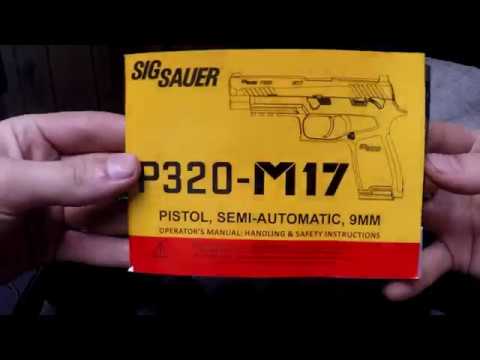 Sig Sauer P320 M17 Bravo : First look/Overview