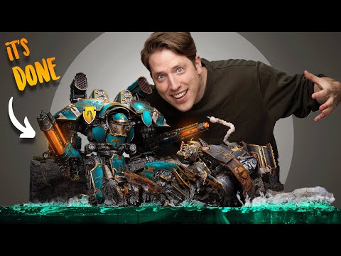 We just finished the worlds most insane warhammer diorama