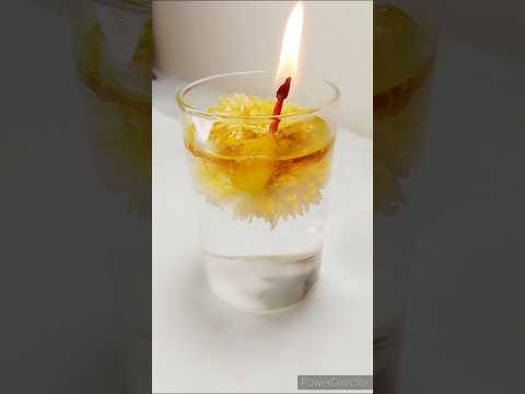 How to make water candle for Diwali 🎇 पानी के दिए बिल्कुल फ्री में बनाएं 🪔🪔#shorts #diwali #diy