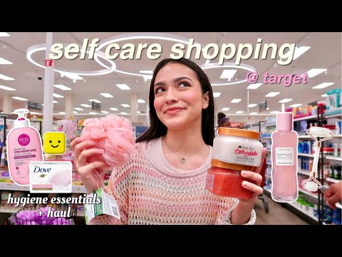 let’s go self care + hygiene shopping at Target!!