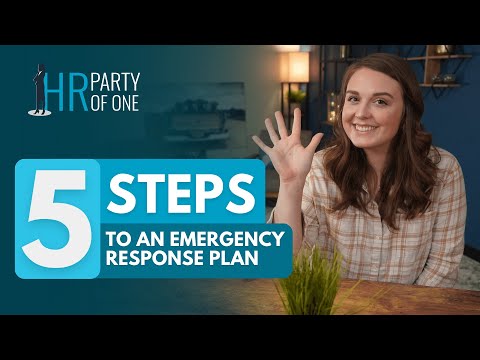 Winter Weather and More: 5 Steps to an Emergency Response Plan