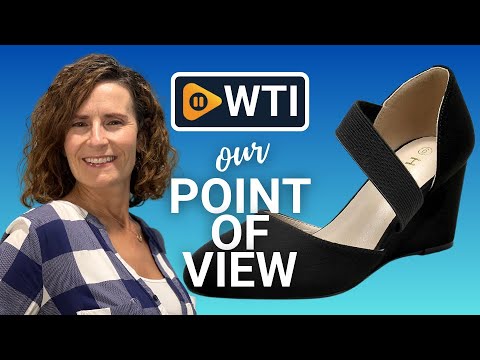 HTL Women's Black Wedge Heels | POV | Would you buy it?