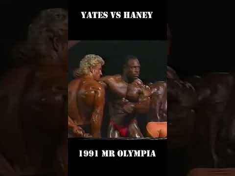 DORIAN YATES VS LEE HANEY 1991 MR OLYMPIA #shorts #bodybuilding #gym #mrolympia