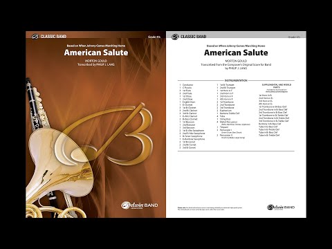 American Salute, arr. Philip J. Lang – Score & Sound