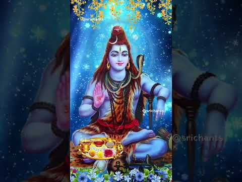 Lord Shiva Shanti Mantra | karpura gauram karunavataram #shiva #shivabhakti #shiv #shivshankar