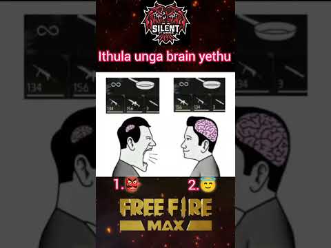 Funny ff brain challenge💪💪 #freefire #trending #gaming #memes #freefirememes #funny #ff #clipes #fyp