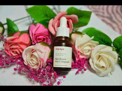 MANYO FACTORY VITA E AMPOULE, ОТЗЫВ, КОРЕЙСКАЯ КОСМЕТИКА, СЫВОРОТКА С ВИТАМИНОМ Е