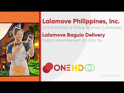 Lalamove Baguio Delivery Digital Ad 2H 2024 15s (Philippines) [HD/ST]