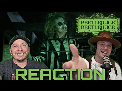 THE GUESE IS LOOSE!!!! Beetlejuice Beetlejuice | Official Teaser REACTION!!!