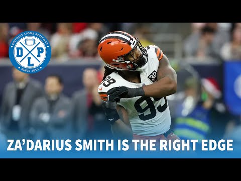 Za'Darius Smith Gives the Lions an Edge | Detroit Lions Podcast