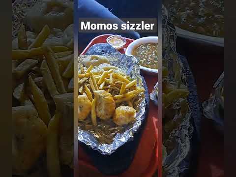 Momos sizzler | crave yard , Rajkot | The Awesome Girl #shorts #ytshorts #youtubeshorts #shortvideo